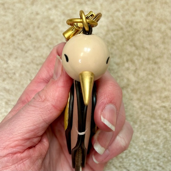 Tory Burch Crane Key Fob Charm - Picture 10 of 16